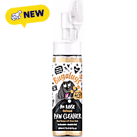 Bugalugs Oatmeal No Rinse Paw Cleaner Foam for Dogs