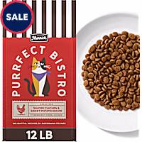 Merrick Purrfect Bistro Grain Free Chicken & Sweet Potato Recipe Natural Dry Cat Food for Adult Cats