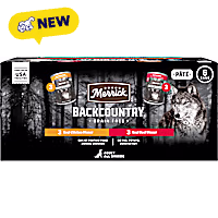 Merrick Backcountry Grain Free with Real Beef and Chicken Dinner Recipes Premium Canned Dog Food Variety Pack