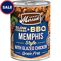 Merrick Slow-Cooked BBQ Memphis Style with Glazed Chicken Grain Free Canned Dog Food