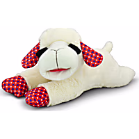 Multipet International Lamb Chop Jumbo USA Dog Toy