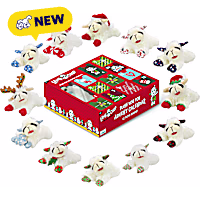 Multipet International Lamb Chop 12Pc Advent Calendar Dog Toy