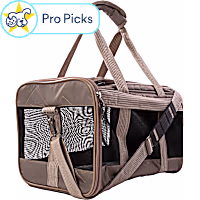 Sherpa Deluxe Fungi Airline Approved Soft Sided Dog & Cat Carrier