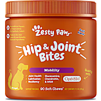 Zesty Paws Duck Hip & Joint Bites Soft Chews for Dogs