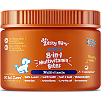 Zesty Paws Puppy Chicken 8-in-1 Multivitamin Bites for Dogs
