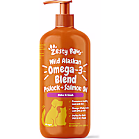 Zesty Paws Wild Alaskan Salmon Oil Formula for Dogs