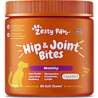 Zesty Paws Bacon Hip & Joint Bites for Dogs