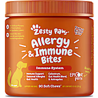 Zesty Paws Peanut Butter Allergy & Immune Bites for Dogs