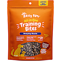 Zesty Paws Peanut Butter All-in-One Training Bites Dog Treats