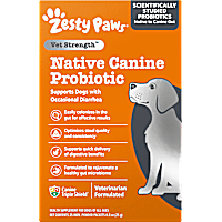 Zesty Paws Vet Strength Native Canine Probiotic Powder for Dogs