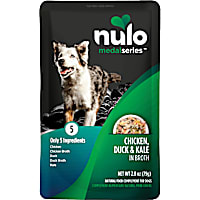 Nulo MedalSeries Chicken, Duck & Kale in Broth Wet Dog Food Toppers