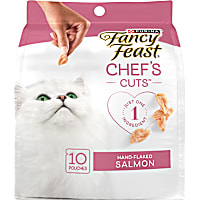 Fancy Feast Purely Natural Hand-Flaked Salmon Cat Treats