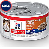 Hill's Science Diet Adult 7+ Savory Turkey Entree Canned Wet Cat Food