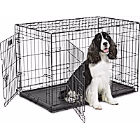 Midwest Contour Double Door Folding Dog Crate
