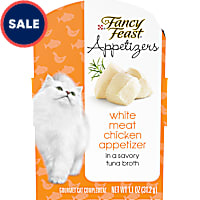 Fancy Feast Broth Appetizers White Meat Chicken Wet Cat Food