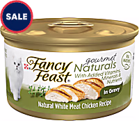 Fancy Feast Gourmet Naturals White Meat Chicken Recipe in Gravy Wet Cat Food