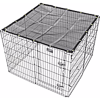 Midwest Exercise Pen Sunscreen Top for Dogs