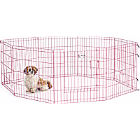 Midwest Pink Exercise Pen for Dogs