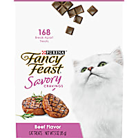 Fancy Feast Limited Ingredient Savory Cravings Beef Flavor Cat Treats