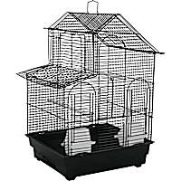 A&E Cage Company House Top Cage in Black