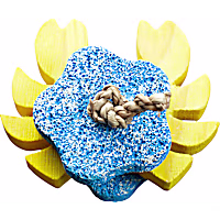 A&E Cage Company Nibbles Crabby Pumice Wooden Chew Toy for Small Animals