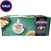 Fancy Feast Medleys Shredded Fare Collection Wet Cat Food Variety Pack