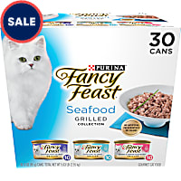 Fancy Feast Grilled Seafood Collection in Wet Cat Food Variety Pack
