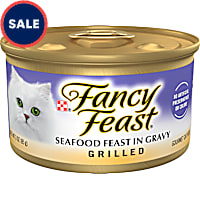 Fancy Feast Grilled Seafood Feast in Wet Cat Food Gravy