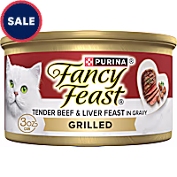 Fancy Feast Grilled Beef and Liver Feast in Wet Cat Food Gravy