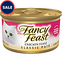 Fancy Feast Grain Free Chicken Feast Classic Pate Wet Cat Food