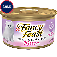Fancy Feast Kitten Grain Free Pate Tender Chicken Feast Wet Cat Food