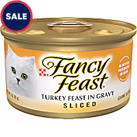 Fancy Feast Sliced Turkey Feast in Gravy Wet Cat Food