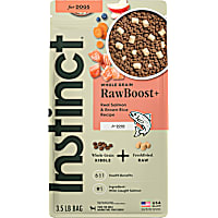 Instinct Raw Boost Whole Grain Real Salmon & Brown Rice Recipe Natural Dry Dog Food
