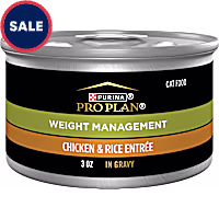 Purina Pro Plan Adult Weight Management Chicken and Rice Entree in Gravy High Protein Wet Cat Food
