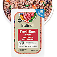 Instinct FreshRaw Meals Grass-Fed Beef Recipe Dog Food