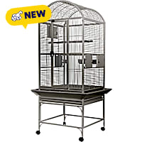 A&E Cage Company 24"x 22" Stainless Steel Dome Top Cage