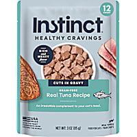 Instinct Healthy Cravings Grain Free Real Tuna Recipe Natural Wet Cat Food Topper
