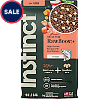 Instinct Raw Boost Grain Free Recipe with Real Salmon Natural Dry Dog Food