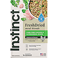 Instinct FreshDried Meal Blends Chicken & SuperGreens Blend Dog Food