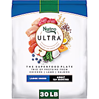 Nutro Ultra Chicken, Lamb and Salmon Protein Trio Large Breed Adult Dry Dog Food