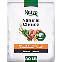 Nutro Natural Choice Chicken & Brown Rice Recipe Senior Dog Food