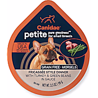 Canidae PURE Grain Free Petite Small Breed Fricassee Style Dinner with Turkey & Green Beans Wet Dog Food