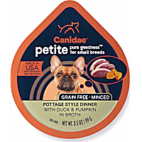 Canidae PURE Grain Free Petite Small Breed Pottage Style Dinner with Duck and Pumpkin Wet Dog Food