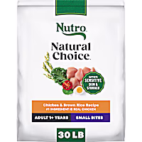Nutro Natural Choice Chicken and Brown Rice Recipe Small Bites Adult Dry Dog Food