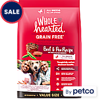 WholeHearted Grain Free All Life Stages Beef & Pea Formula Dry Dog Food