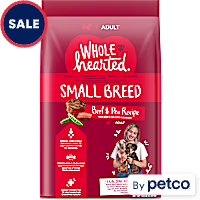 WholeHearted Grain Free Small-Breed Beef and Pea Recipe Adult Dry Dog Food