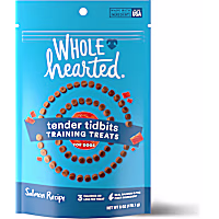 WholeHearted Grain-Free Tender Tidbits Salmon Recipe Dog Training Treats