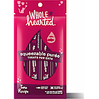 WholeHearted Tuna Recipe Puree Squeezable Cat Treats