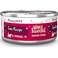 WholeHearted Grain-Free Tuna Recipe Pate Wet Kitten Food