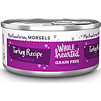 WholeHearted All Life Stages Grain-Free Turkey Recipe Morsels in Gravy Wet Cat Food